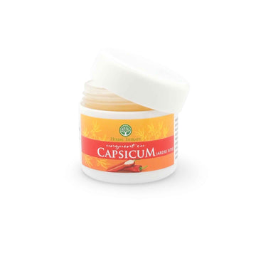 Unguent cosmetic cu extract de ardei iute (Capsicum) – masaj corporal, 50 ml